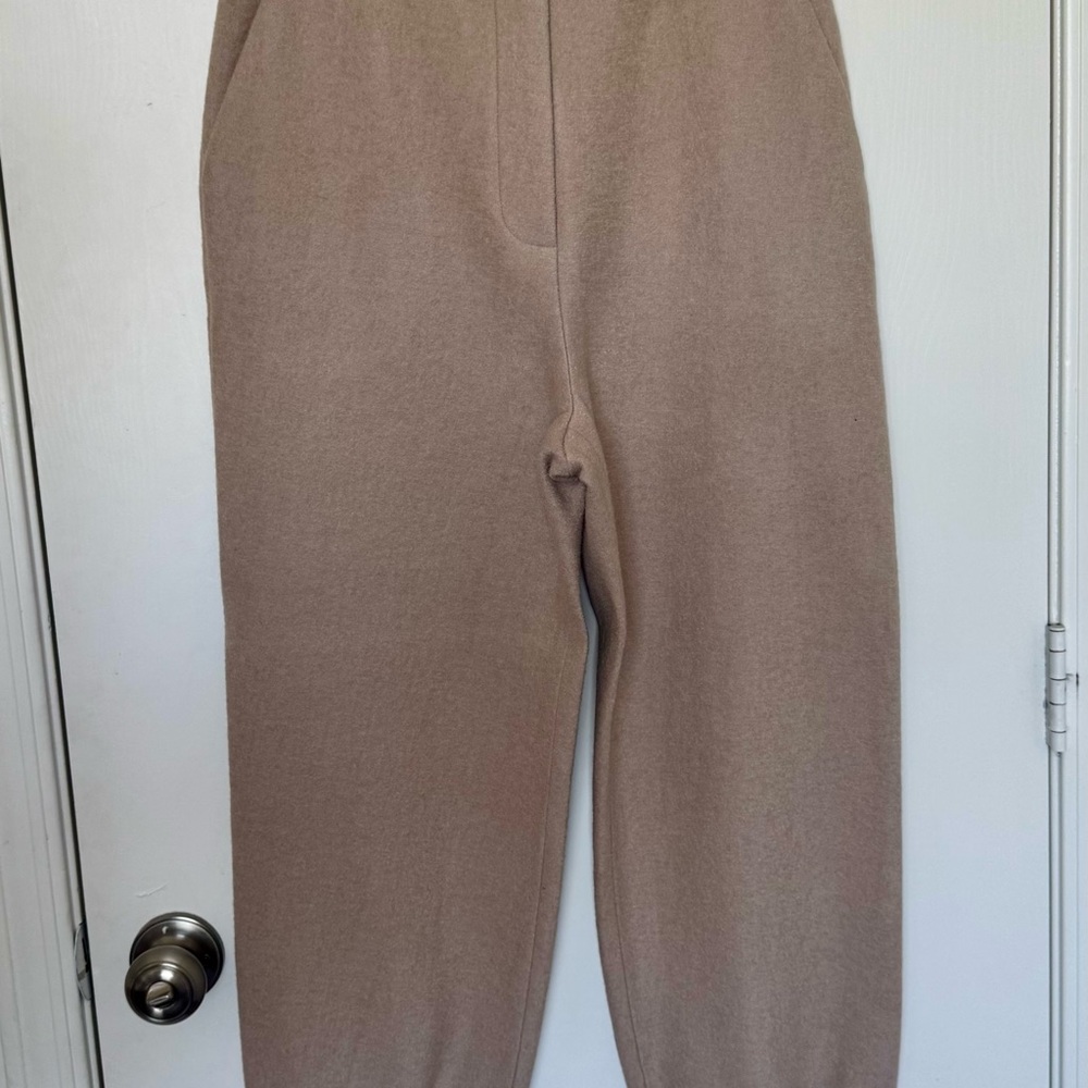 Frankie Shop Blush Double Breasted Blazer w/ matching pants - Picture 3 of 9